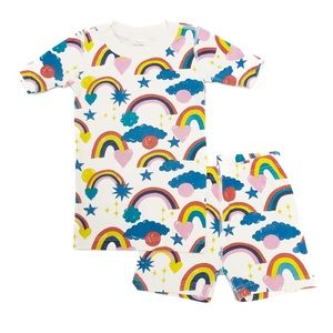 Hanna Andersson Size 110 Rainbow Pajamas